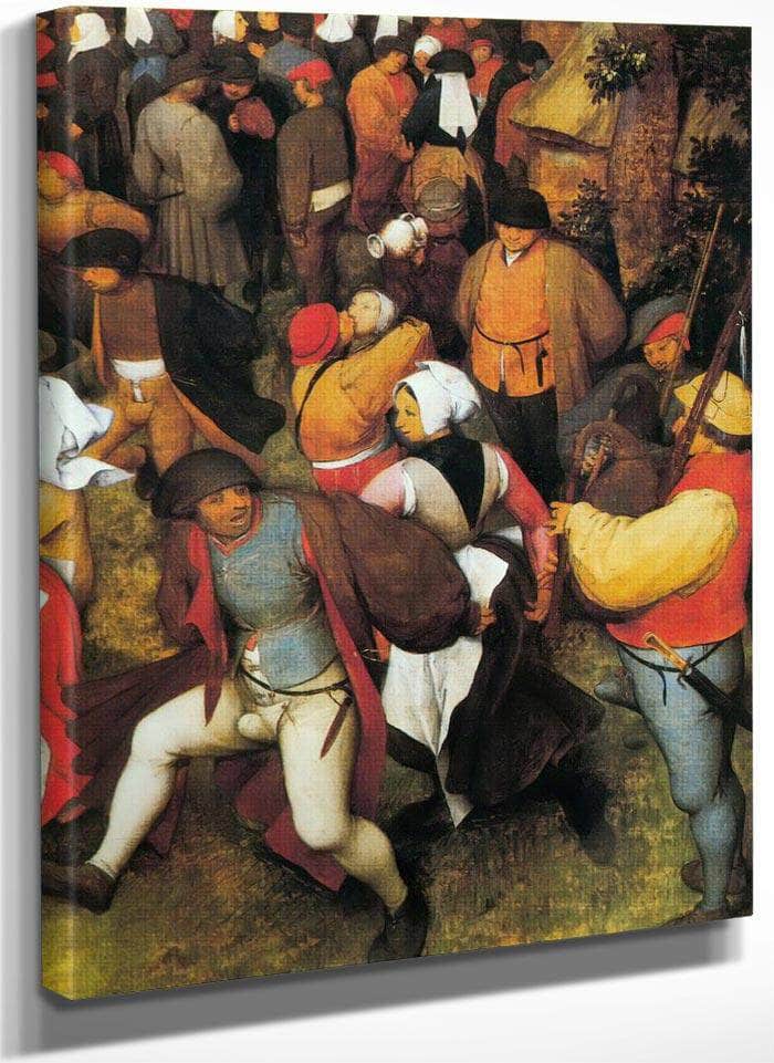 The Wedding Dance In The Open Air By Pieter Bruegel Fine Art Print