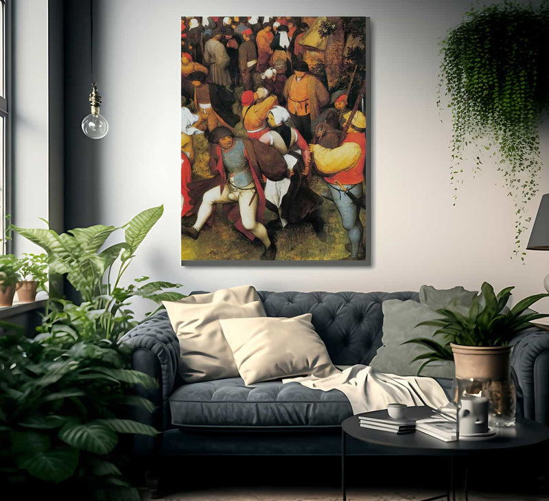 The Wedding Dance In The Open Air By Pieter Bruegel Fine Art Print