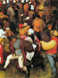 The Wedding Dance In The Open Air By Pieter Bruegel Fine Art Print