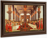 The Wedding Feast I By Sandro Botticelli Fine Art Print