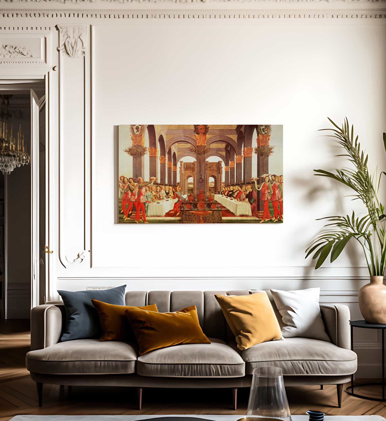 The Wedding Feast I By Sandro Botticelli Fine Art Print
