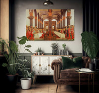 The Wedding Feast I By Sandro Botticelli Fine Art Print