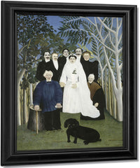 The Wedding Party By Henri Julien Felix Rousseau Fine Art Print