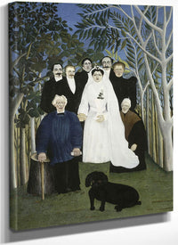 The Wedding Party By Henri Julien Felix Rousseau Fine Art Print