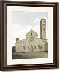 The West Facade Of The Church Of Saint Mary In Utrecht By Pieter Jansz. Saenredam Fine Art Print