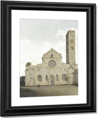 The West Facade Of The Church Of Saint Mary In Utrecht By Pieter Jansz. Saenredam Fine Art Print