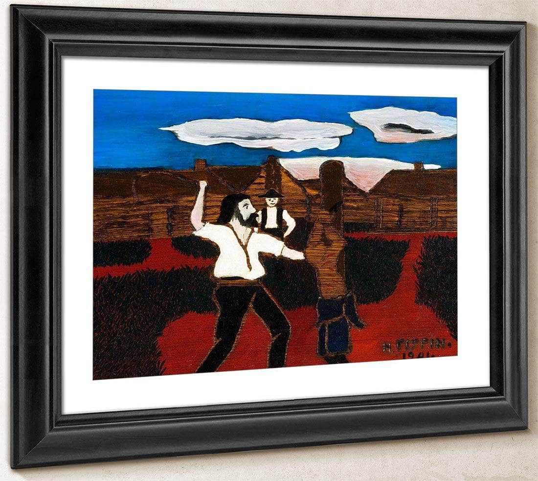 The Whipping By Horace Pippin Fine Art Print