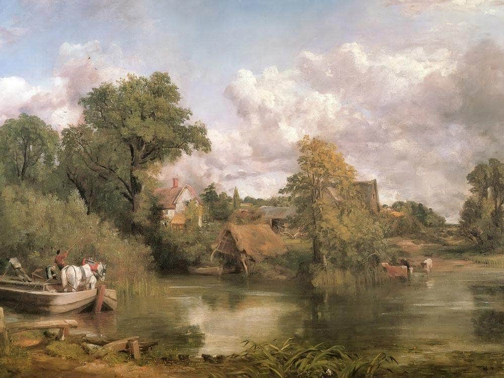 The White Horse By John Constable Fine Art Print