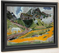 The White Horse In Spring By Nicolai Astrup Fine Art Print