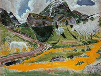 The White Horse In Spring By Nicolai Astrup Fine Art Print