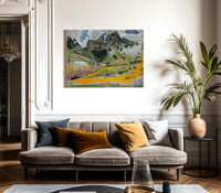 The White Horse In Spring By Nicolai Astrup Fine Art Print