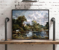 The White Horse Painting John Constable Canvas Art Fine Art Print