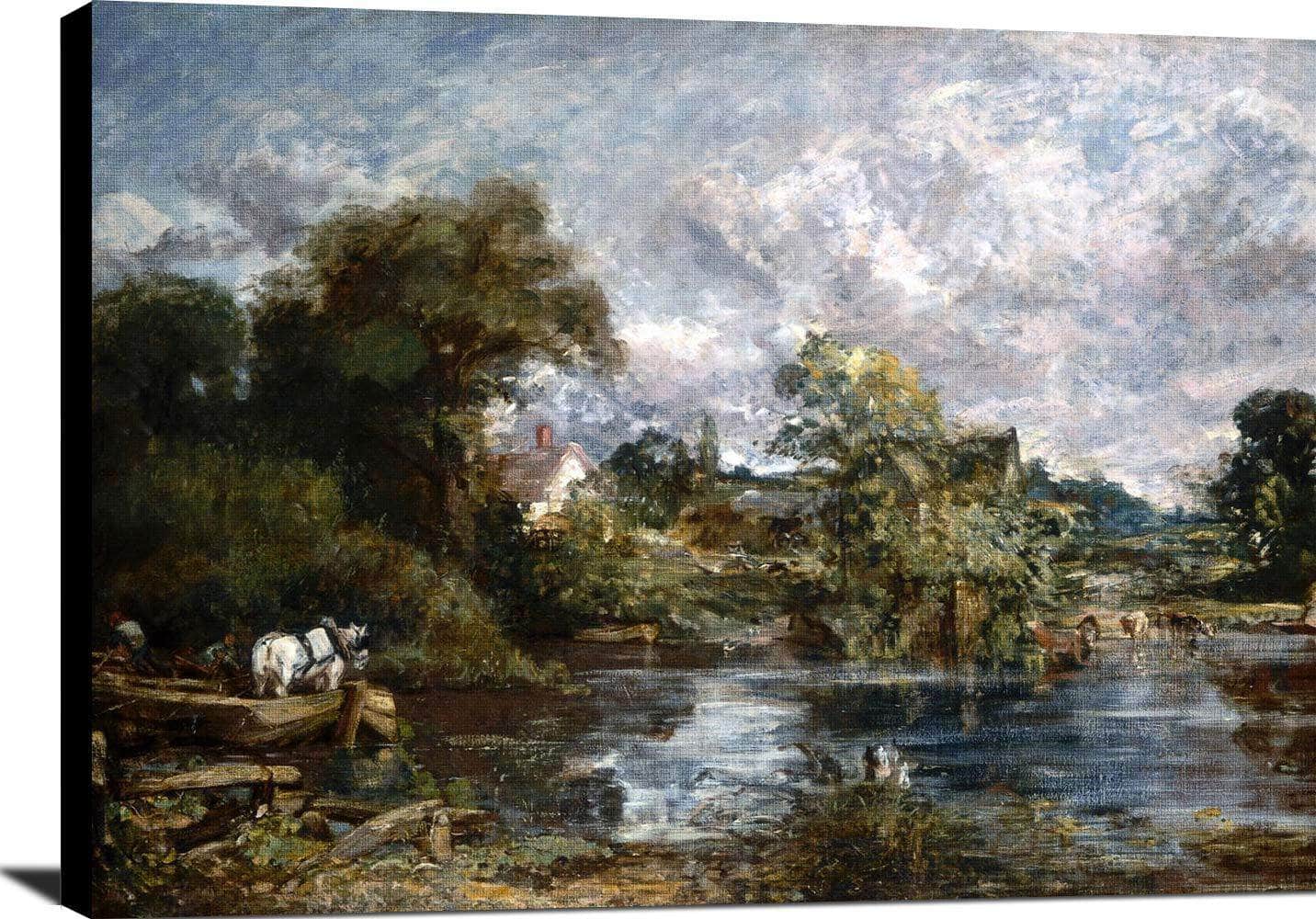 The White Horse Painting John Constable Canvas Art Fine Art Print