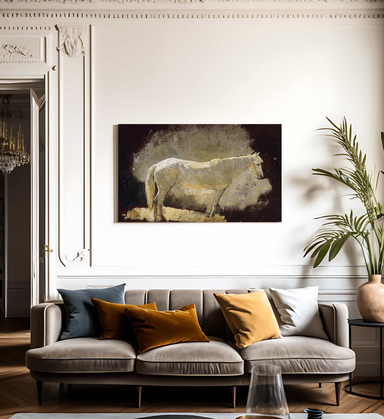The White Mare By Winslow Homer Fine Art Print