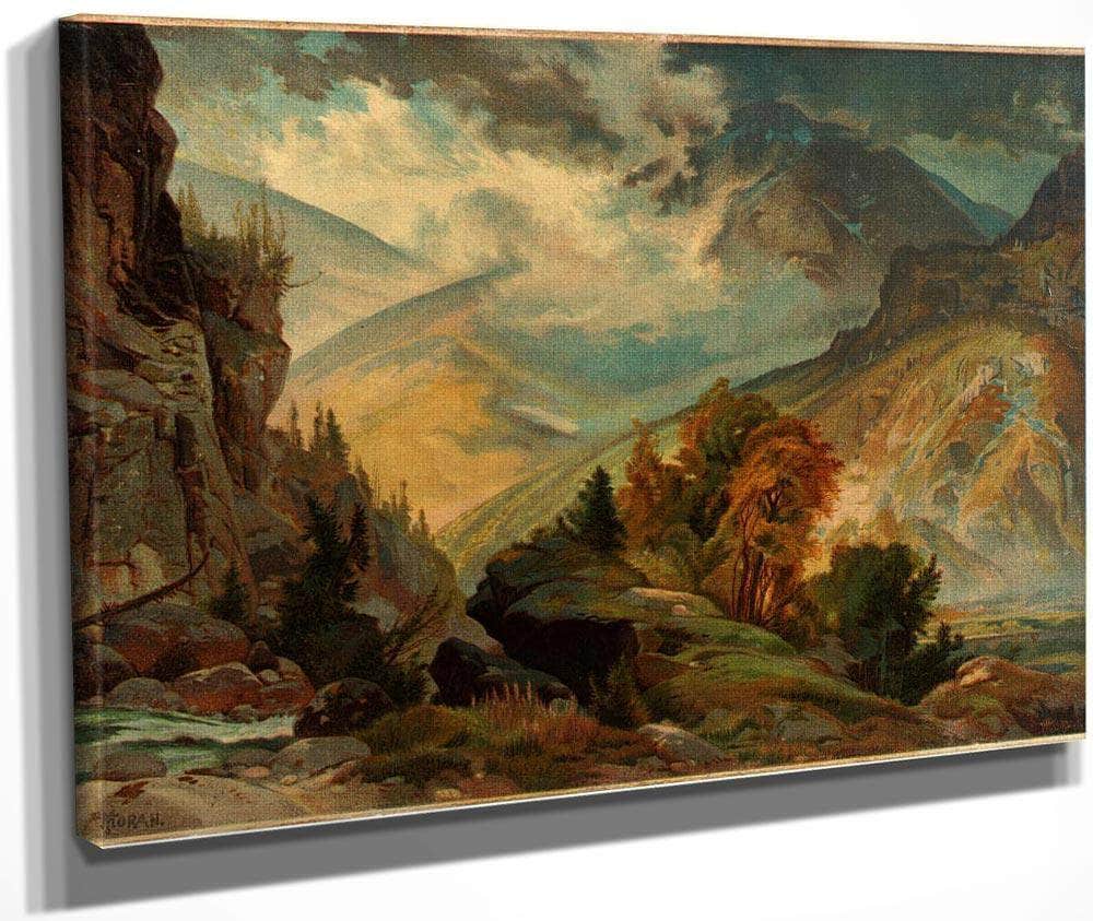 The White Mountains By Thomas Moran Fine Art Print