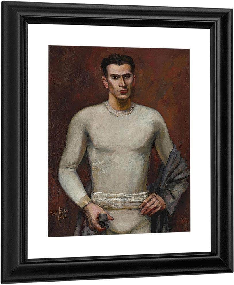 The White Rider (Rider With Blue Sash) By Walt Kuhn Fine Art Print