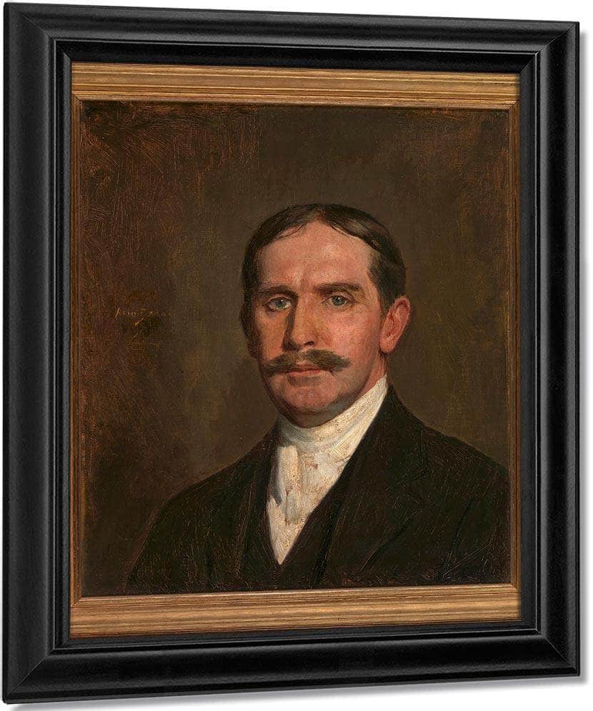 The White Stock By Alice Pike Barney Fine Art Print