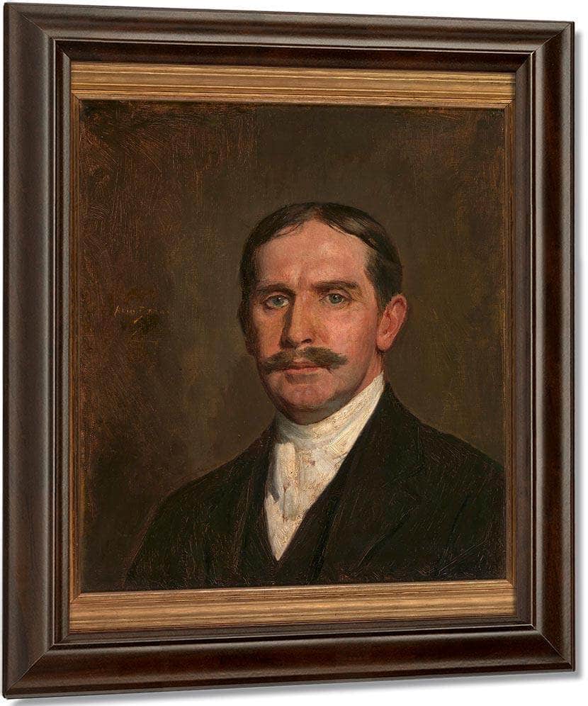 The White Stock By Alice Pike Barney Fine Art Print