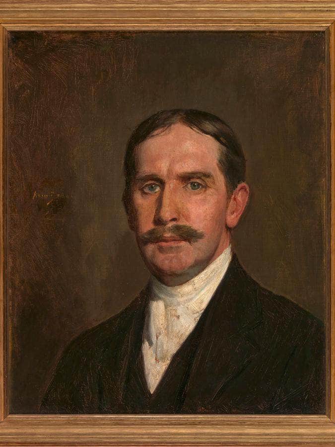 The White Stock By Alice Pike Barney Fine Art Print