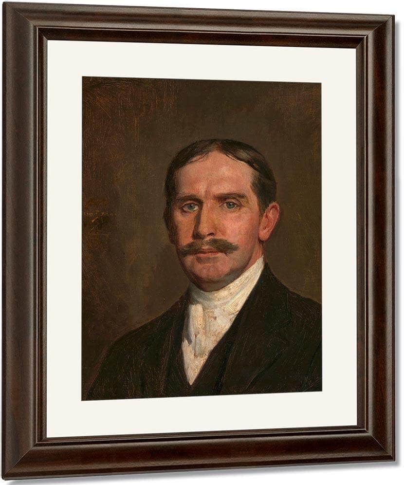 The White Stock By Alice Pike Barney Fine Art Print