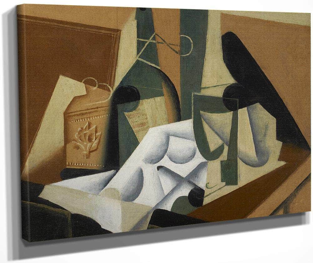 The White Tablecloth By Juan Gris Fine Art Print