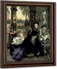 The Widow By James Tissot Fine Art Print