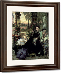 The Widow By James Tissot Fine Art Print