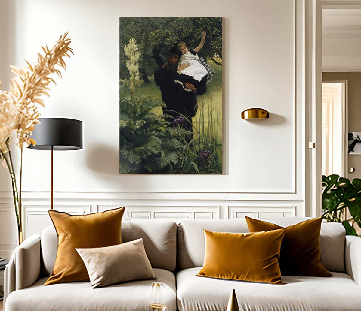 The Widower By James Tissot Fine Art Print