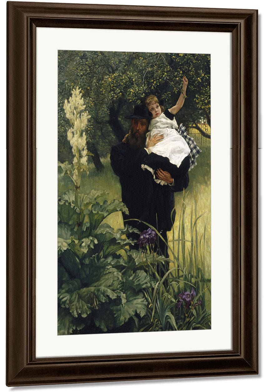 The Widower By James Tissot Fine Art Print
