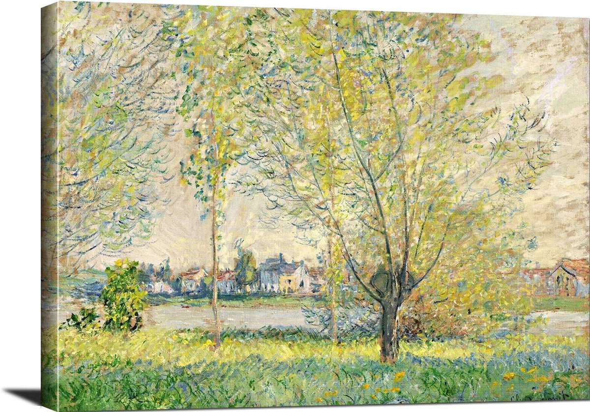 The Willows Painting Claude Monet Canvas Art Fine Art Print
