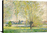 The Willows Painting Claude Monet Canvas Art Fine Art Print