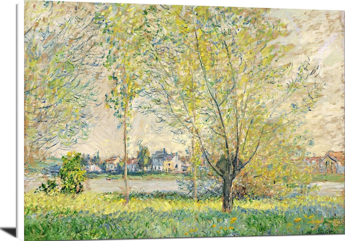 The Willows Painting Claude Monet Canvas Art Fine Art Print