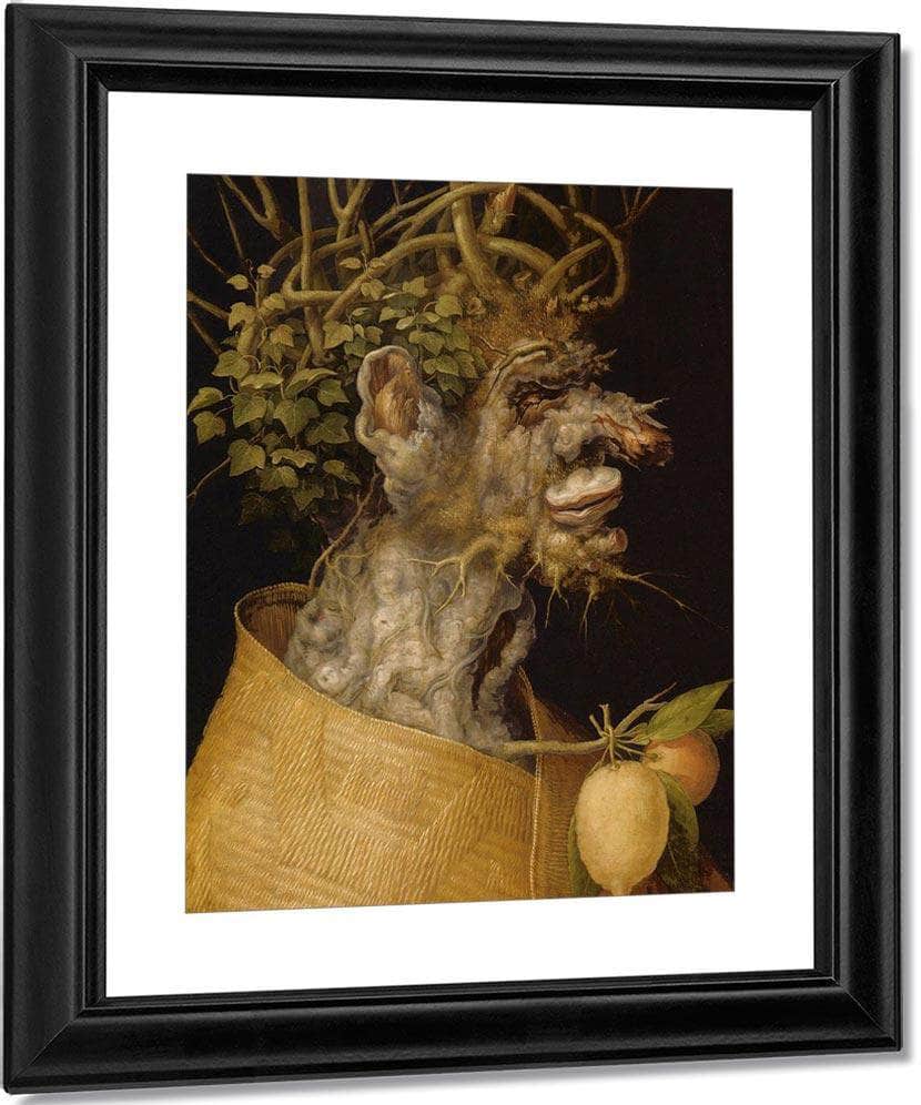 The Winter 1563 By Giuseppe Arcimboldo Fine Art Print