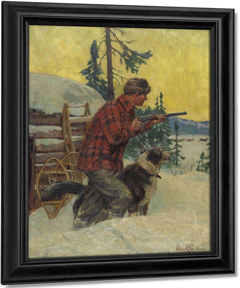 The Winter Hunt By Philip R. Fine Art Print