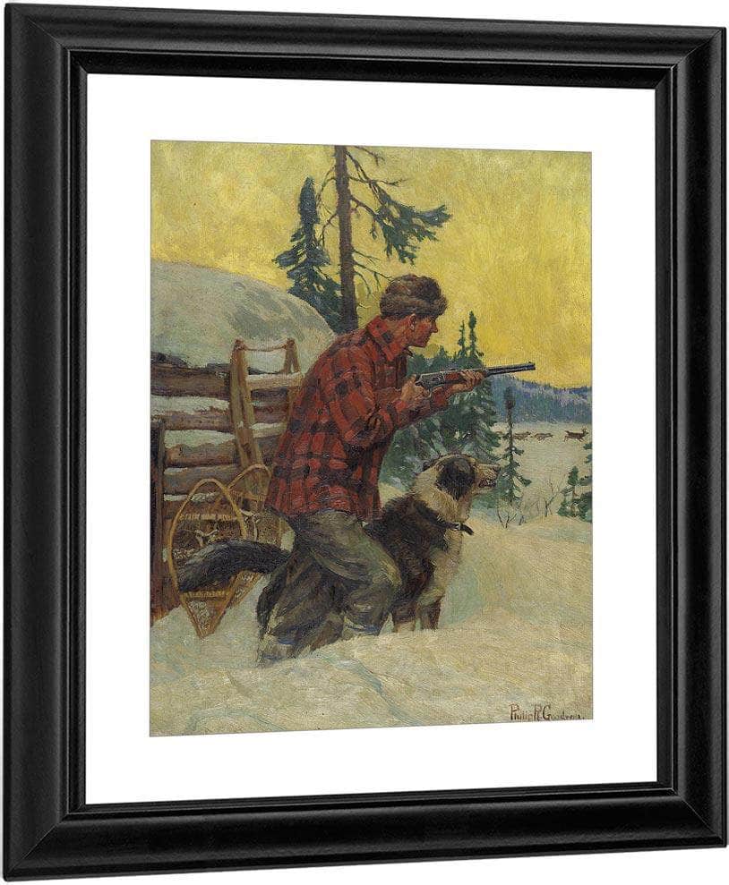 The Winter Hunt By Philip R. Fine Art Print