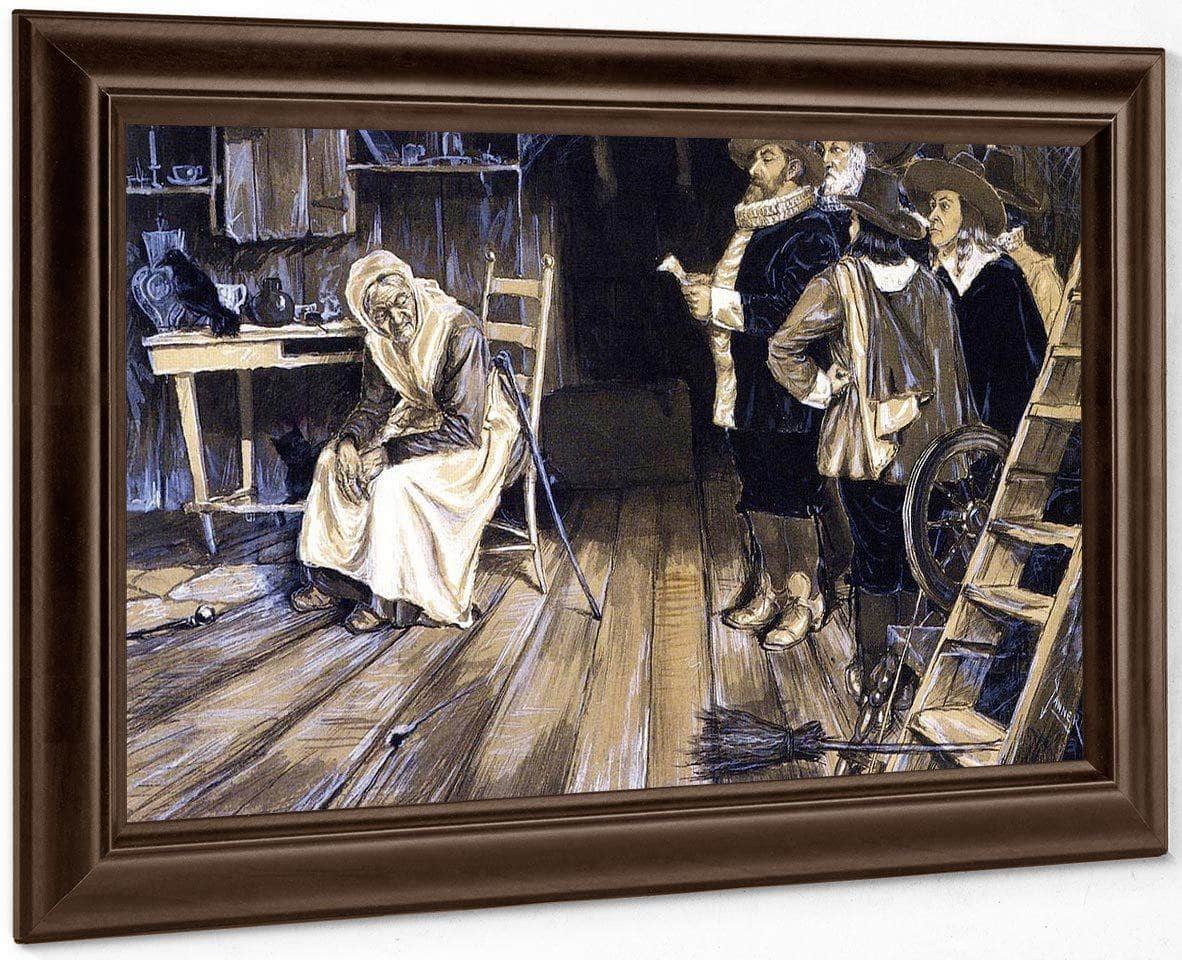 The Witch Hunt By Henry Ossawa Tanner Fine Art Print