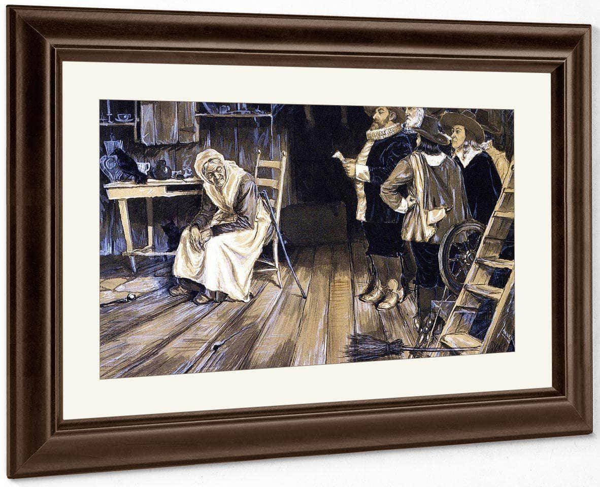 The Witch Hunt By Henry Ossawa Tanner Fine Art Print