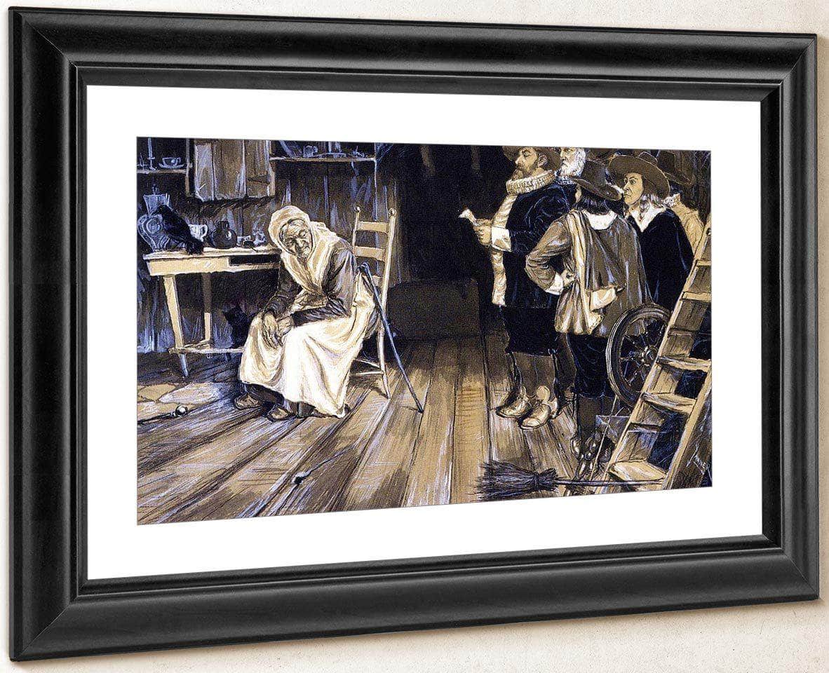 The Witch Hunt By Henry Ossawa Tanner Fine Art Print