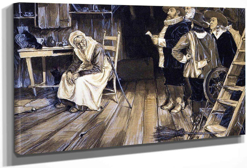 The Witch Hunt By Henry Ossawa Tanner Fine Art Print