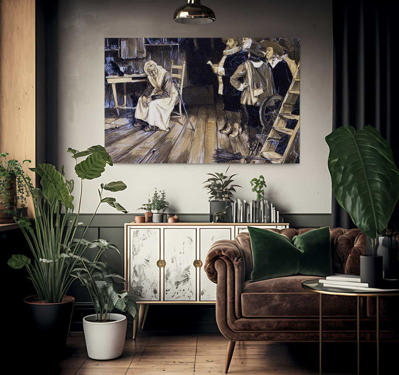 The Witch Hunt By Henry Ossawa Tanner Fine Art Print