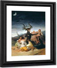 The Witches Sabbath By Francisco De Goya Fine Art Print