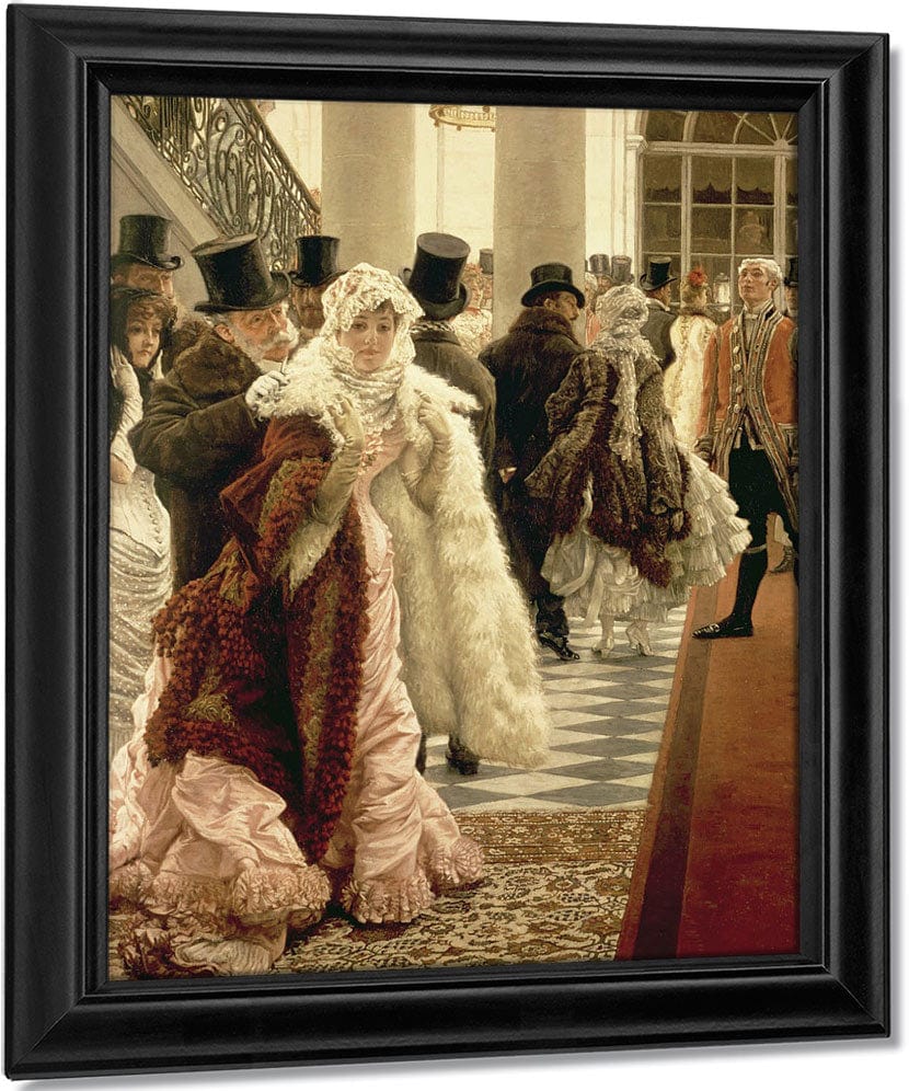 The Woman Of Fashion (La Mondaine) By James Tissot Fine Art Print