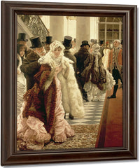 The Woman Of Fashion (La Mondaine) By James Tissot Fine Art Print