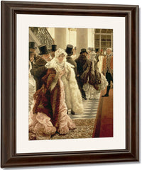 The Woman Of Fashion (La Mondaine) By James Tissot Fine Art Print