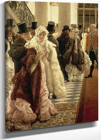 The Woman Of Fashion (La Mondaine) By James Tissot Fine Art Print