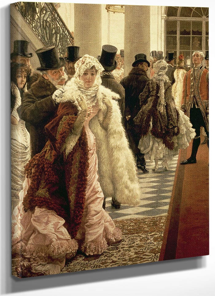 The Woman Of Fashion (La Mondaine) By James Tissot Fine Art Print