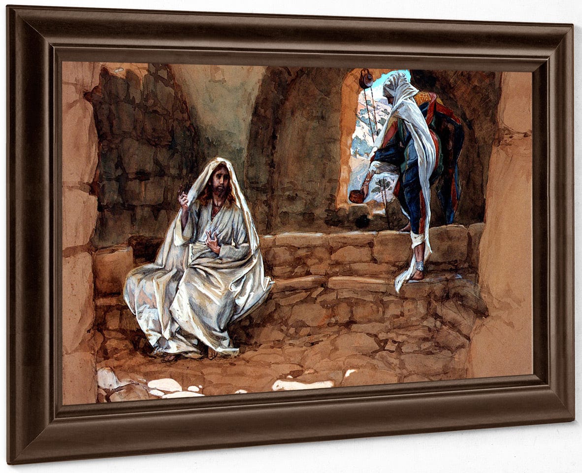 The Woman Of Samaria By James Tissot Fine Art Print