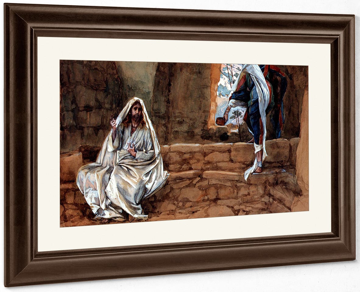 The Woman Of Samaria By James Tissot Fine Art Print