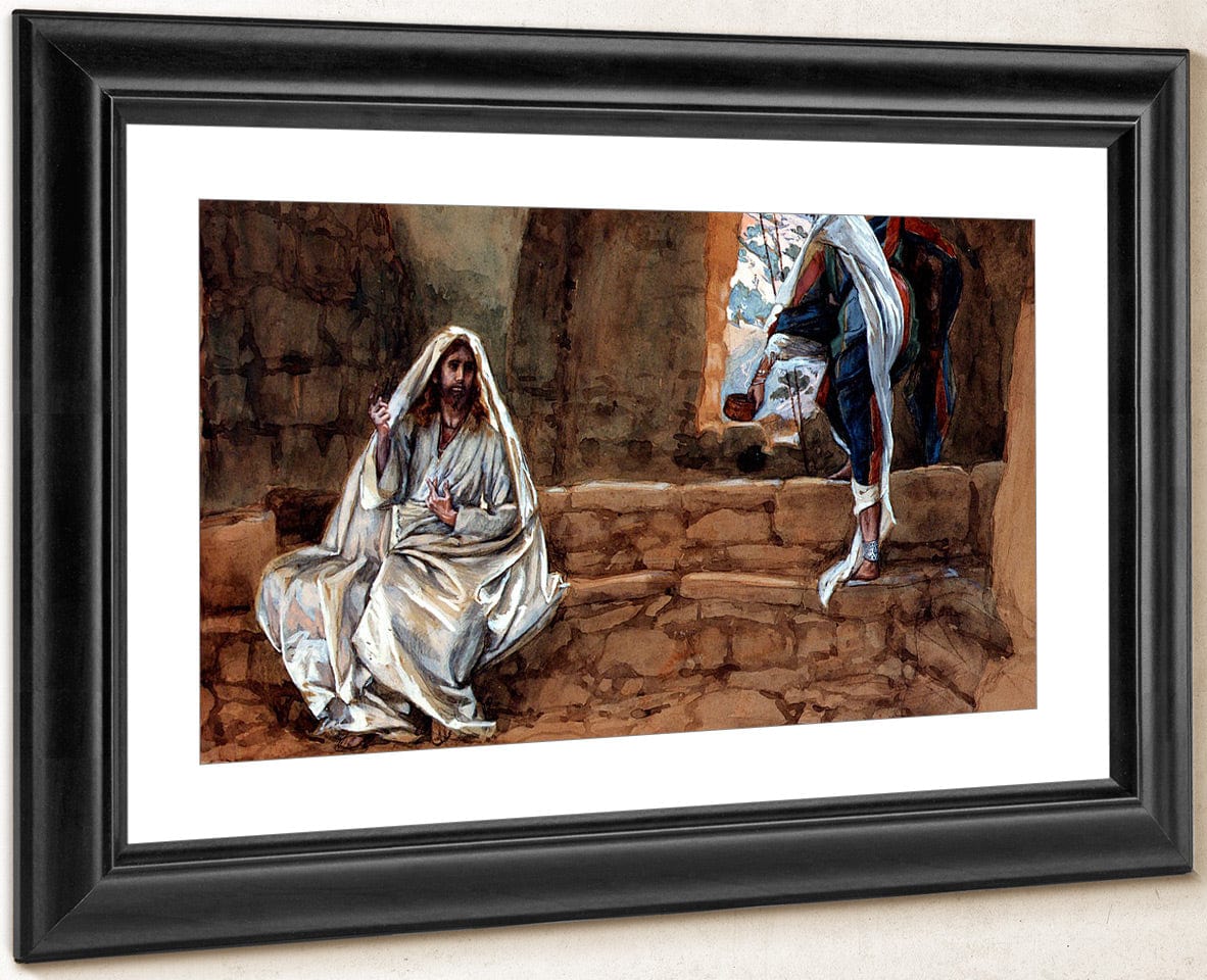 The Woman Of Samaria By James Tissot Fine Art Print