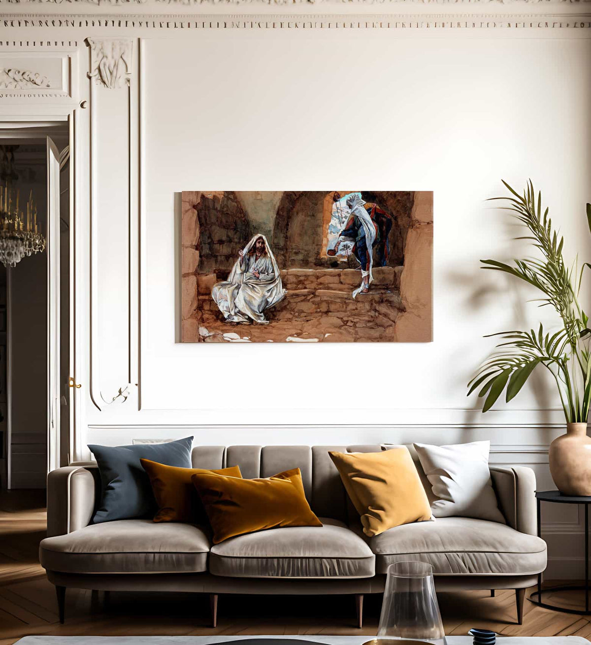 The Woman Of Samaria By James Tissot Fine Art Print